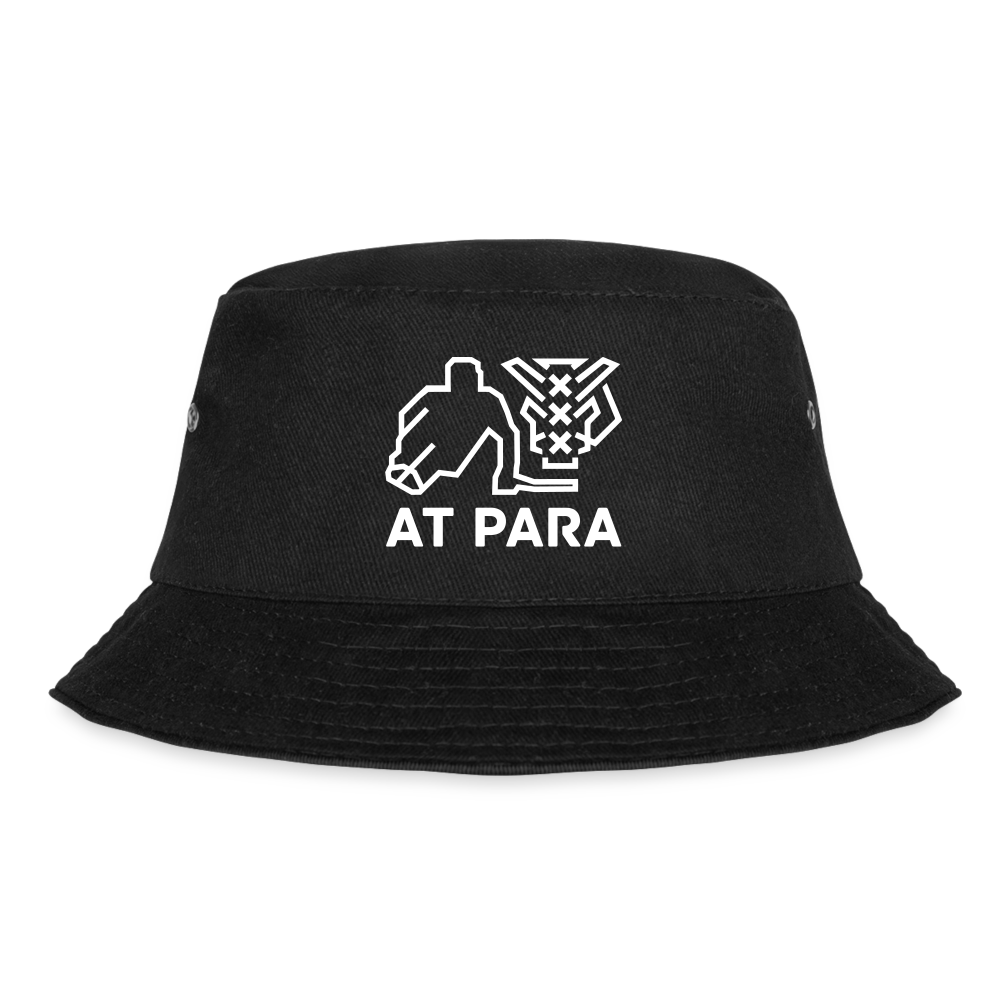 Bucket hat - Zwarte AT PARA Bucket Hat (1)
